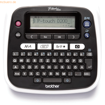 Brother Brother P-touch D200BW Desktop Beschriftungsgerät