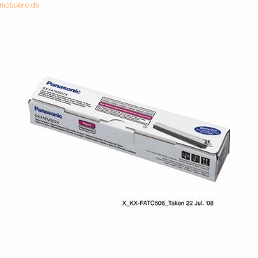 5025232480715 - KX FATM507 - Tonerpatrone - 1 x Magenta - 4000 Seiten - für KX MC6015 MC6020 MC6020HX MC6020PD MC6040 MC6255 MC6260 (KX-FATM507)