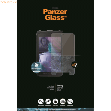 5711724072451 - Edge-to-Edge Displayschutzglas Samsung Galaxy Tab Active 3 1 St