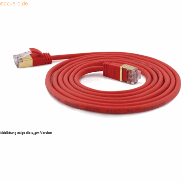 4250367771679 - wantecWire Patchkabel CAT7 extradünn SSTP rot 20m