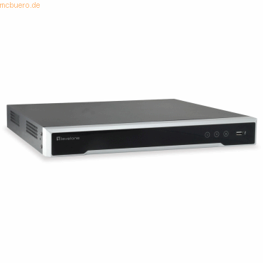 4015867202272 - LevelOne NVR-0508 8-Kanal Netzwerk Videorek PoE H265 264