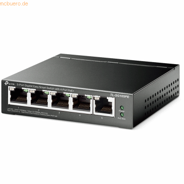 TP-Link TP-Link TL-SG105PE 5-Port Gigabit (4x PoE+) L2 Smart Switch