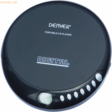 Denver Denver DM-24 Portabler CD-Player inkl. Kopfhörer