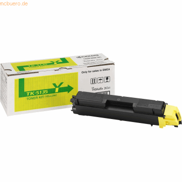 Kyocera Kyocera Toner TK-5135Y Gelb (bis 5.000 Seiten)