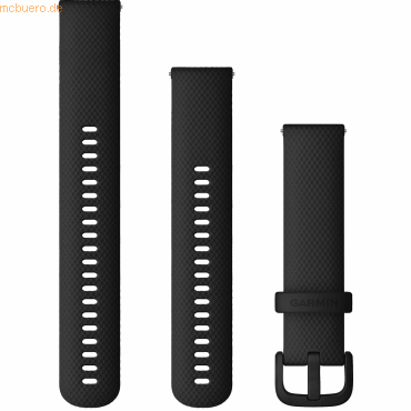 Garmin Garmin Schnellwechsel-Armbänder Silikon, schwarz