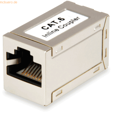 Digital data communication equip Cat.6 Geschirmter modularer Inline-Ko