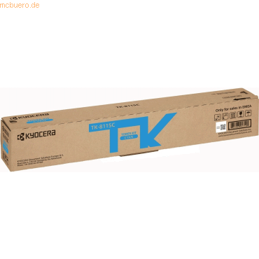 Kyocera Kyocera Toner TK-8115C Cyan (ca. 6.000 Seiten)