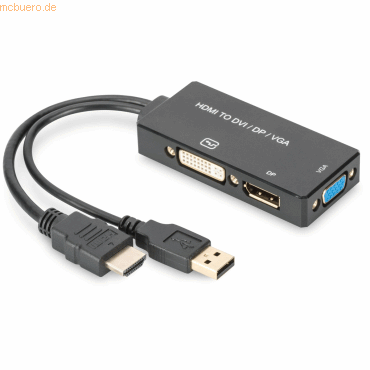 Assmann ASSMANN HDMI 1in3 Konverterkabel