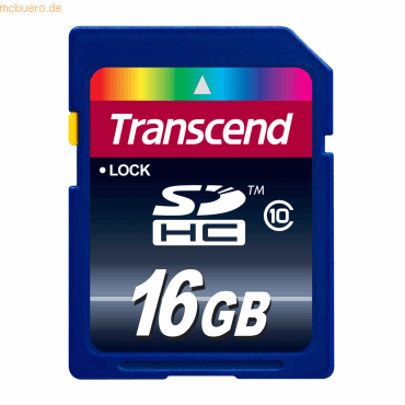 Transcend Transcend 16GB SDHC Class 10