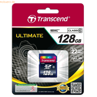 Transcend Transcend 128GB SDXC Class 10 (Extreme-Speed)