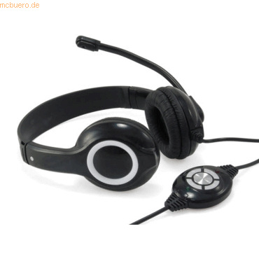 Digital data communication Conceptronic USB Headset schwarz