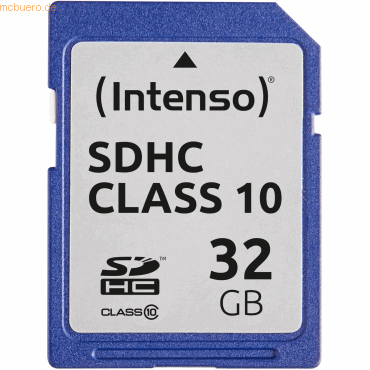 Intenso International Intenso 32GB Secure Digital Cards SD