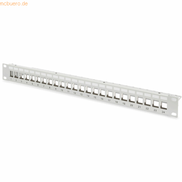 Assmann DIGITUS Modular Patch Panel, 24-Port, grau