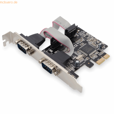 Assmann DIGITUS Serielle Schnittstellenkarte, PCIe