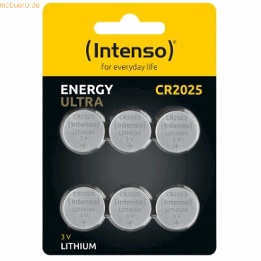 Intenso International Intenso Lithium Knopfzellen Energy Ultra CR 2016