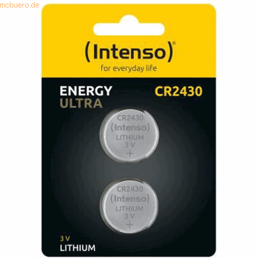 4034303028016 - Knopfzelle Energy Ultra CR2430 2er Blister 4034303028016 Inten