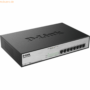 D-Link D-Link DGS-1008MP 8-Port Layer2 PoE+ Gigabit Switch