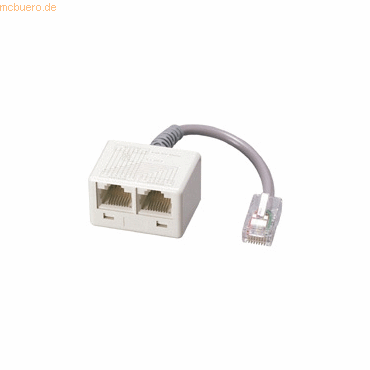 Metz Connect Adapter-ISDN WE8 - 2xWE8 0,1m