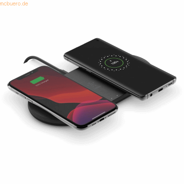 Belkin Belkin BOOST CHARGE Wireless Charging Dual Pad 2x 15W NT blk