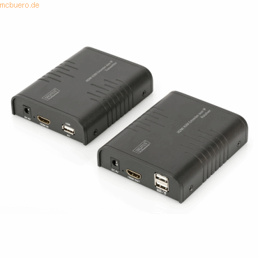 Assmann DIGITUS Professional HDMI KVM Extender über IP, Set