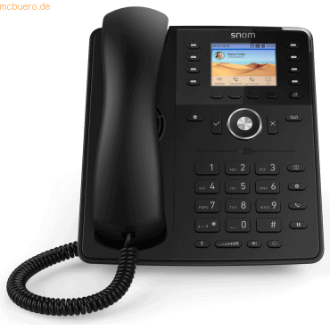 4260059582490 - D735 - IP-Telefon - Schwarz - Kabelgebundenes Mobilteil - Im Band - Out-of band - SIP-Info - 1000 Eintragungen - Ton