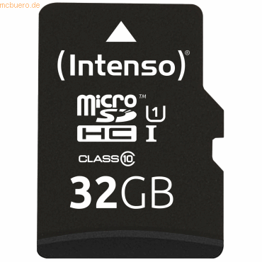 Intenso International Intenso 32GB microSDHC Class10 UHS-I Premium + S