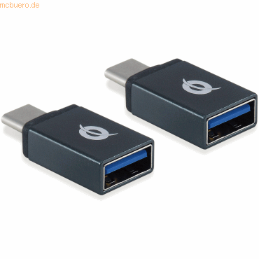 4015867223123 - CONCEPTRONIC Adapter USB-C -  USB 30 2er-Pack gr