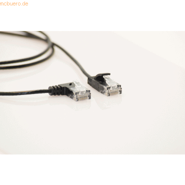 4250367775967 - Patchkabel CAT6a gewinkelt 90 Grad rechts UTP schwarz 7