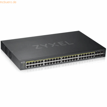 Zyxel ZyXEL GS1920-48HPv2 52-Port Smart mgd Gigabit Switch 44x PoE+