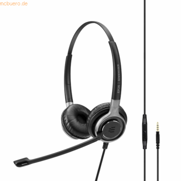 5714708004455 - EPOS I SENNHEISER IMPACT SC 665 - Headset - On-Ear - kabelgebunden - 35 mm Stecker - Schwarz Silber