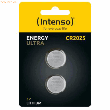 4034303027927 - Knopfzelle Energy Ultra CR2025 2er Blister 4034303027927 Inten