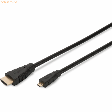 4016032293774 - Assmann Electronic AK-330109-010-S HDMI-Kabel 1 m hdmi Typ d (Micro) hdmi Typ a (Standard) Schwarz - HDMI-Kabel (1 m hdmi Typ d (Micro) hdmi Typ a