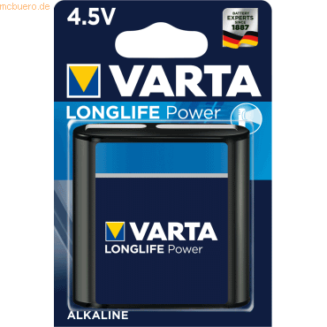 Varta VARTA LONGLIFE Power 4,5V Blister 1