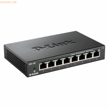 D-Link D-Link DES-108 8-Port Layer2 Fast Ethernet Switch