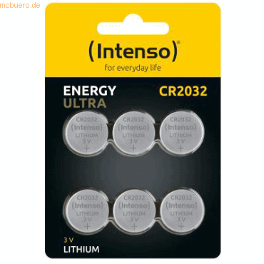 4034303027897 - Knopfzelle Energy Ultra CR2032 6er Blister 4034303027897 Inten