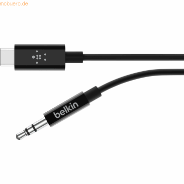 0745883776054 - RockStar 35mm-Klinken-Audio-Kabel USB-C Stecker 18m