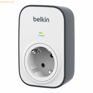Belkin Belkin Surgemaster Überspannungsschutz, 1-Fach