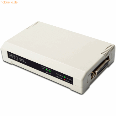 4016032315346 - DN-13006-1 Digitus 2+1 Port Printserver Rj45 Usb A Db-36 Cen