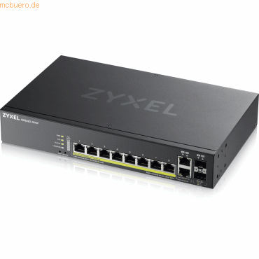 Zyxel ZyXEL GS2220-10HP 8-Port + 2x SFP Gigabit L2 mgd PoE+ Switch