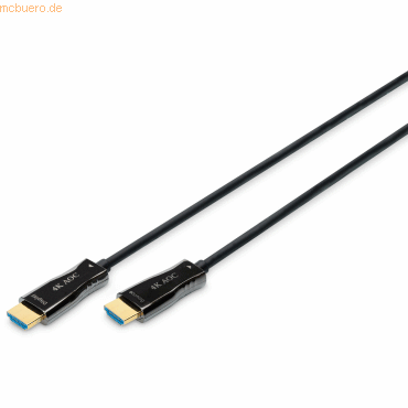 Assmann DIGITUS HDMI AOC Hybrid LWL Kabel, UHD 4K, Typ-A St/St, 10m