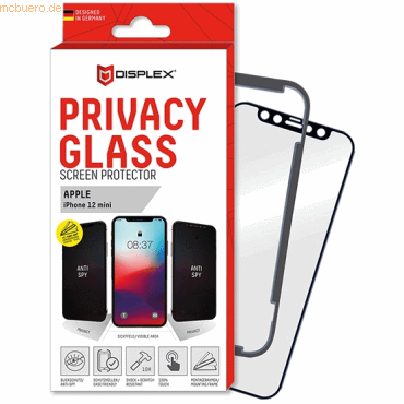 4028778111564 - DISPLEX Privacy Glass FC iPhone 12 mini