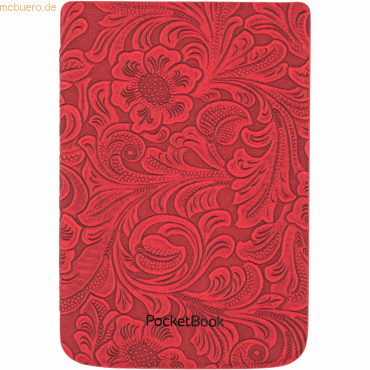 PocketBook Pocketbook Comfort Cover - Red Flowers 6-