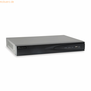 4015867202265 - LevelOne NVR-0504 4-Kanal Netzwerk Videorek PoE H265 264