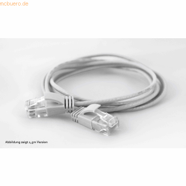 4250367772287 - wantecWire Patchkabel CAT6A (rund 28mm) UTP weiss 050m