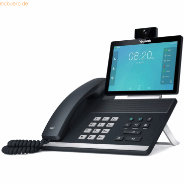 0841885102409 - VP59 - Teams Edition - IP-Videotelefon - mit Digitalkamera Bluetooth-Schnittstelle mit Rufnummernanzeige - IEEE 80211a b g n ac (Wi-Fi)   Bluetooth 42 - fünfwegig Anruffunktion - SIP SIP v2 SRTP - Classic Gray