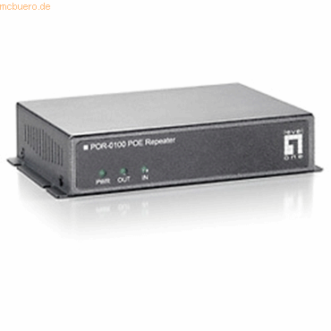 Digital data communication LevelOne POR-0100 PoE-Repeater