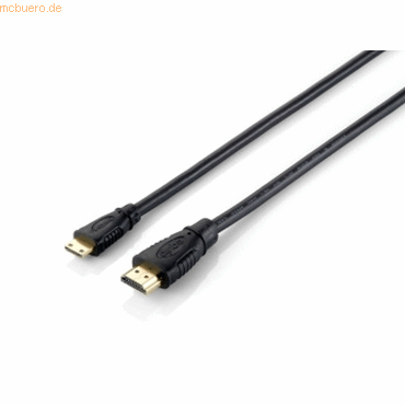 4015867176399 - Equip - hdmi kabel hdmi 14 high speed zu mini hdmi 1 meter 119306