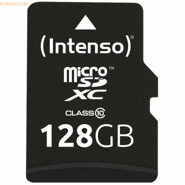 Intenso International Intenso 128GB microSDXC Class 10 + SD-Adapter