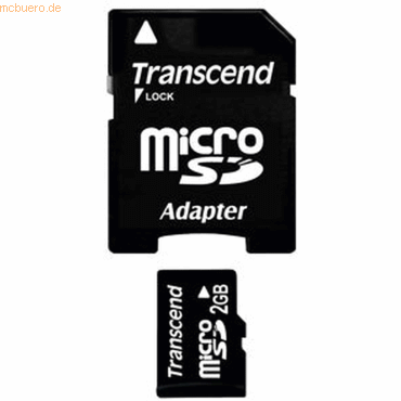 Transcend Transcend 2GB microSD + SD-Adapter