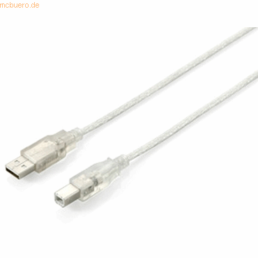 4015867107966 - DIGITAL DATA USB 20 Anschlusskabel A-Stecker  B-Stecker 18m transp 128650